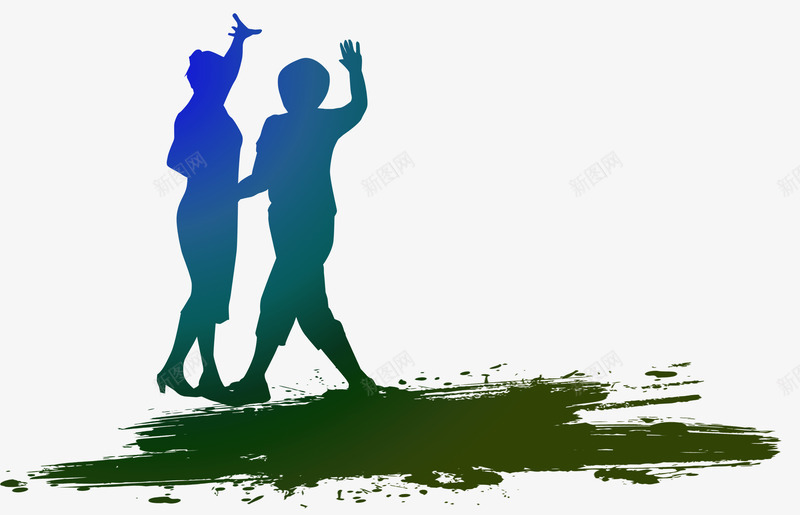 广场舞人物图png免抠素材_88icon https://88icon.com 中式风格效果 人物图 广场舞