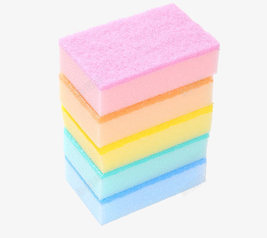 彩色厨房去污海绵png免抠素材_88icon https://88icon.com 去污去油 彩色海绵 打扫工具 海棉 海绵 海绵块 清洁帮手