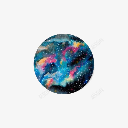彩色星球png免抠素材_88icon https://88icon.com 创意星球 地球 星球免扣元素 星球插画 蓝色星球