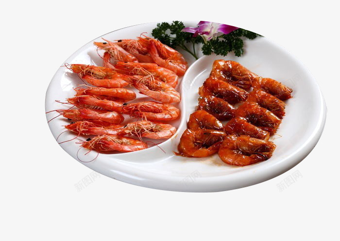 河虾两食png免抠素材_88icon https://88icon.com 产品实物 河虾 海鲜 美味 美食