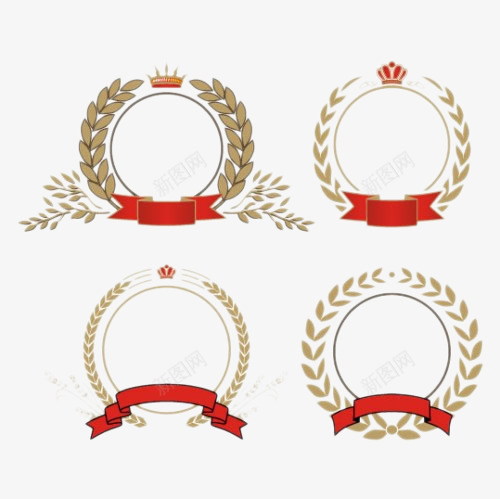 金黄色麦穗相框png免抠素材_88icon https://88icon.com 相框 金黄色 麦穗