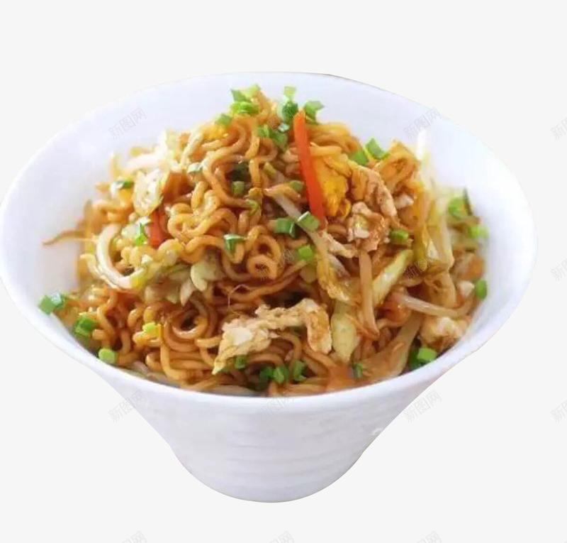 鸡蛋炒面png免抠素材_88icon https://88icon.com 快餐 方便面 炒面 面条 面食 餐饮 鸡蛋