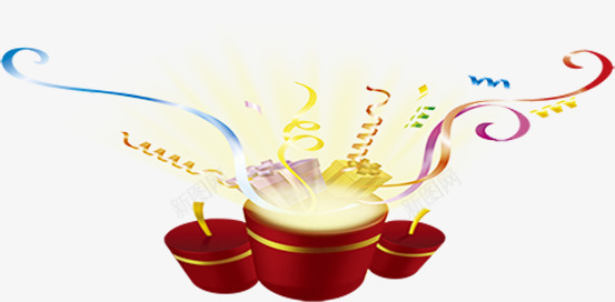 红色喜庆节日蜡烛惊喜丝带png免抠素材_88icon https://88icon.com 丝带 喜庆 惊喜 红色 节日 蜡烛