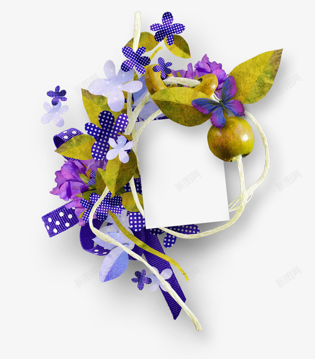 花卉边框ps花草png免抠素材_88icon https://88icon.com 花卉图案 花卉插画 花卉边框图片素材 花卉边框标签