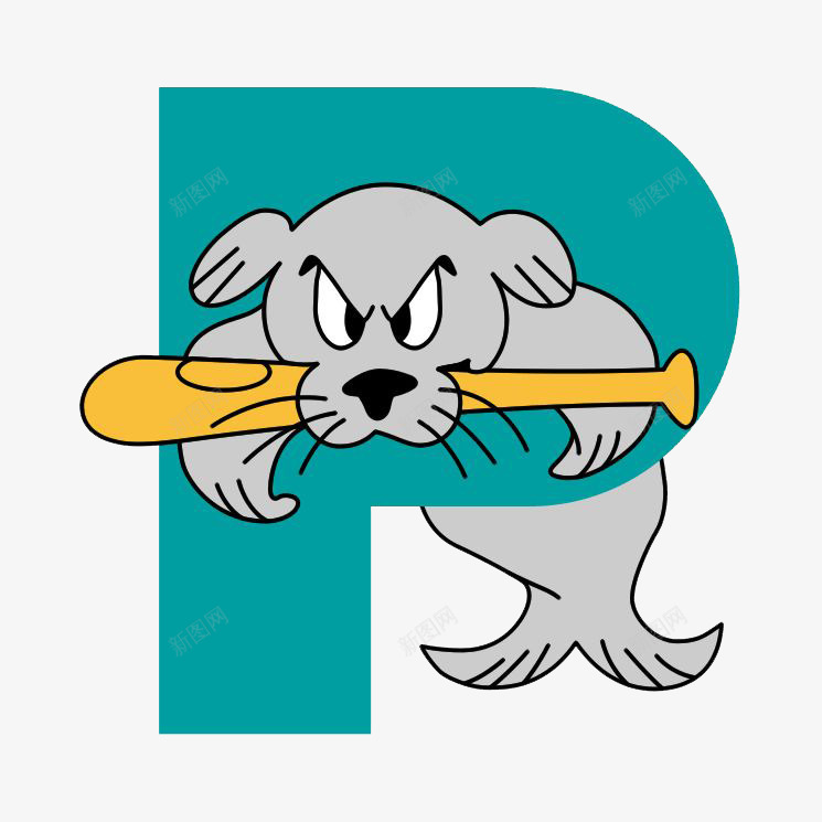 搞怪海狗png免抠素材_88icon https://88icon.com 丑萌 小邪恶 海洋 海狗 灰色