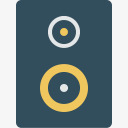 生活常用音响图案png免抠素材_88icon https://88icon.com 扁平化 生活常用 音响