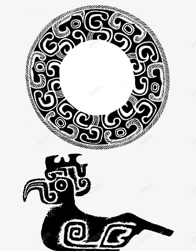 青铜环形png免抠素材_88icon https://88icon.com 中国风符号 中国风花纹古典吉祥圆形复古线圆圈纹样 圆图腾 纹样线条装饰花纹图腾传统底纹传统素材花边吉祥图案 青铜 青铜制品