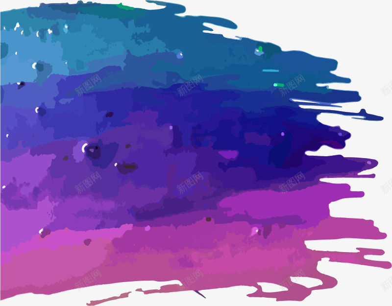 冷色系涂鸦水彩泼墨背景矢量图ai免抠素材_88icon https://88icon.com 墨迹 气泡 水墨 水彩 涂鸦 矢量素材 笔刷 紫色 蓝色 矢量图