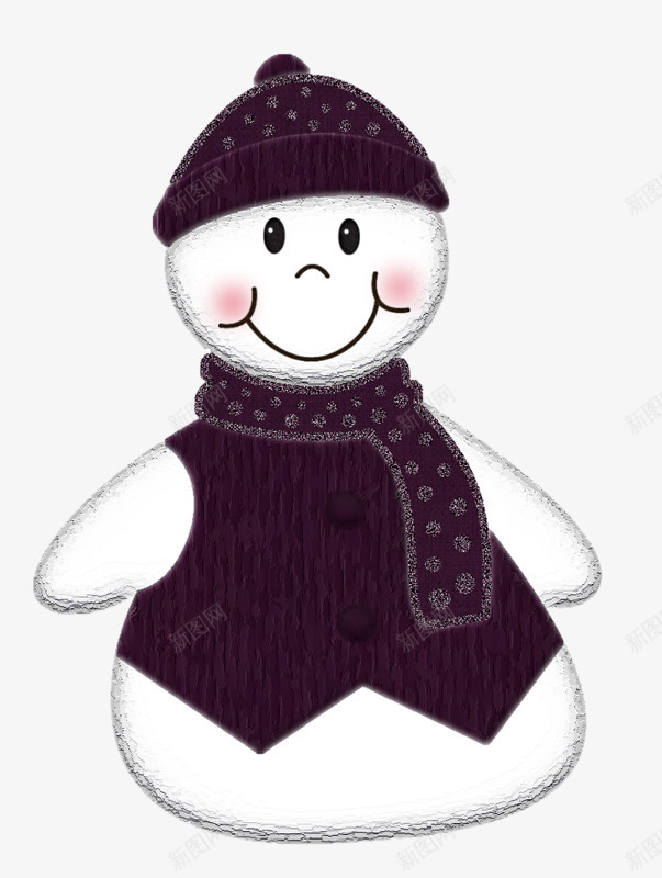 穿衣服的小人png免抠素材_88icon https://88icon.com 卡通 好看 穿衣服 雪人