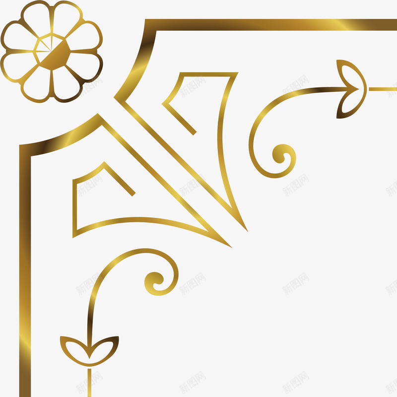 精美欧式角花png免抠素材_88icon https://88icon.com 时尚花纹 欧式 欧式角花 角花 高档花纹
