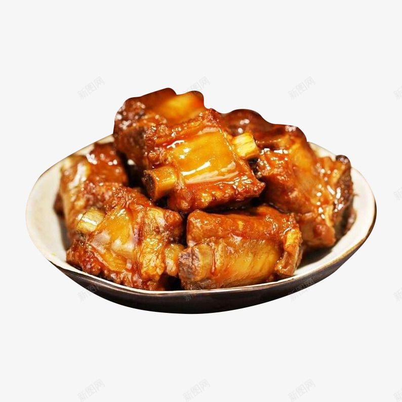 酱香排骨特色家常菜psd免抠素材_88icon https://88icon.com 家常菜 烧排骨 特色家常菜 特色菜 荤菜 菜肴 蜜汁排骨 酱香排骨 食品 食物