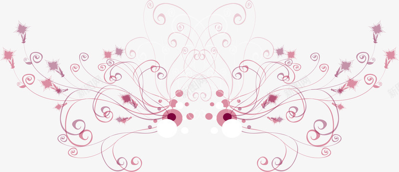 红色花草花纹矢量图ai免抠素材_88icon https://88icon.com AI 底纹 手绘 红色 线条 背景 花纹 花草 矢量图