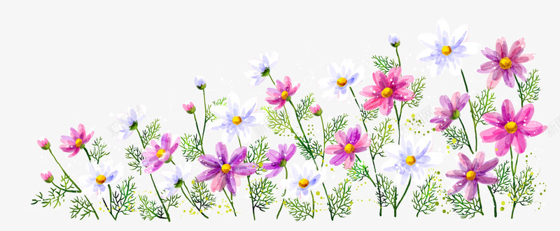 时尚唯美手绘花草png免抠素材_88icon https://88icon.com 唯美 手绘 时尚 花 花草
