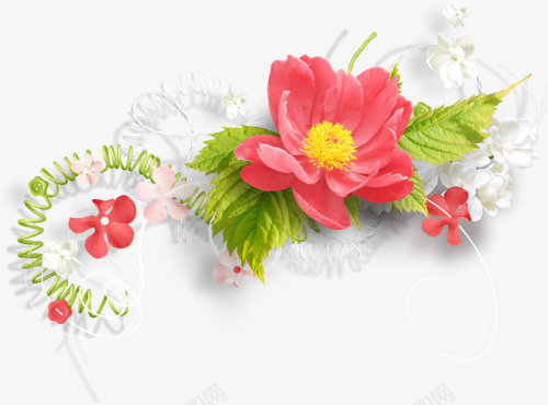 花卉图案唯美花卉png免抠素材_88icon https://88icon.com ps花草 庆典花草 矢量花卉 花卉矢量 花草 花草背景