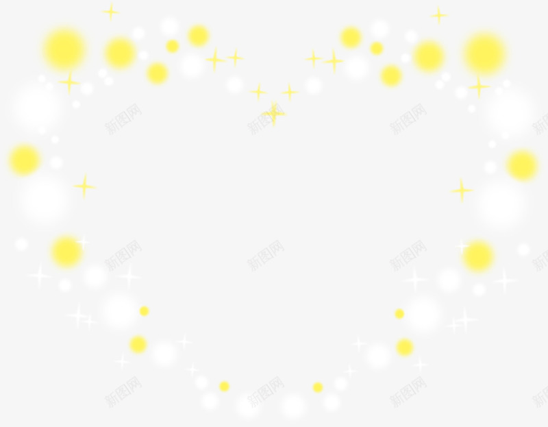 手绘星点爱心形状效果png免抠素材_88icon https://88icon.com 形状 效果 星点 爱心 设计