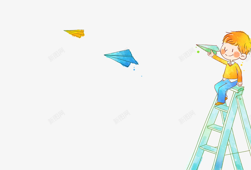 纸飞机png免抠素材_88icon https://88icon.com 亲子 亲子时间 兴趣班 卡通亲子旅行一家人 卡通人物 培训班 手拿飞机 暑假 暑期 梦想 纸飞机 纸飞机图案 辅导班