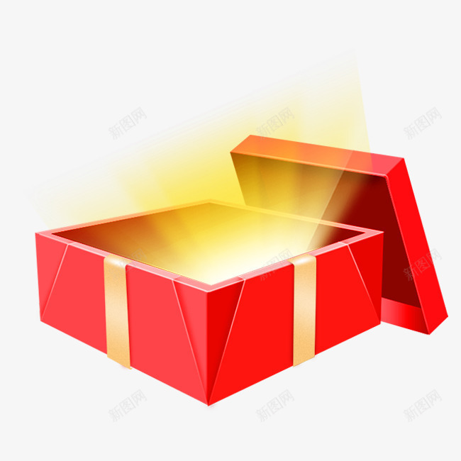 神秘发光礼盒png免抠素材_88icon https://88icon.com 发光 发光礼盒 新年礼物 神秘大礼 节日装饰 金光闪闪 黄色光