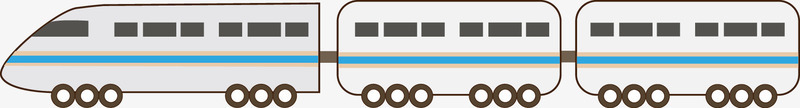 白色动车组卡通插画矢量图ai免抠素材_88icon https://88icon.com 乘客 动车 卡通插画 工具 旅行 白色 设计 轮毂 矢量图