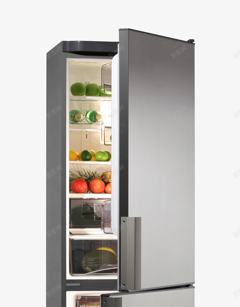 装满食物的冰箱psd免抠素材_88icon https://88icon.com 冰箱 双层冰箱 图片素材 家具电器 家电 水果 生活百科 电器 蔬菜 装满食物 食物