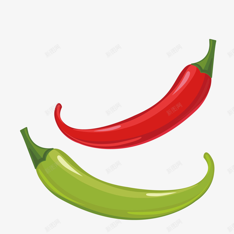 彩色的手绘食材辣椒png免抠素材_88icon https://88icon.com 免抠图 卡通辣椒 效果图 装饰图 装饰画 辣椒 食材