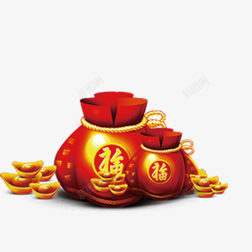 金钱袋png免抠素材_88icon https://88icon.com 元宝 元宝袋 金钱 金钱袋 钱袋