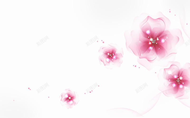 情人节元素梦幻的粉色花儿png免抠素材_88icon https://88icon.com 元素 情人 梦幻 粉色 花儿