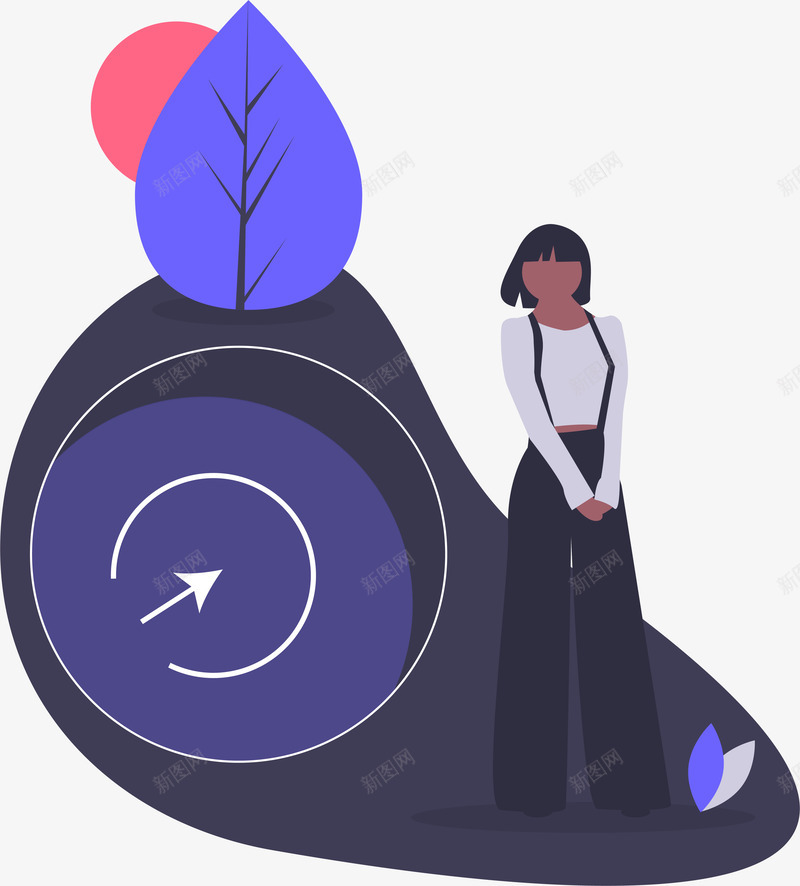 美女夏日风向标矢量图ai免抠素材_88icon https://88icon.com 夏日 大树 美女 风向标 矢量图
