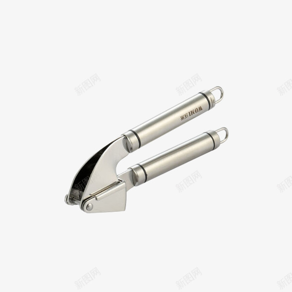 WOMI沃米304不锈钢压蒜器png免抠素材_88icon https://88icon.com 产品实物 压姜器 厨房小工具 手动蒜泥器 手压式捣蒜器 挤蒜蓉器 捣蒜器
