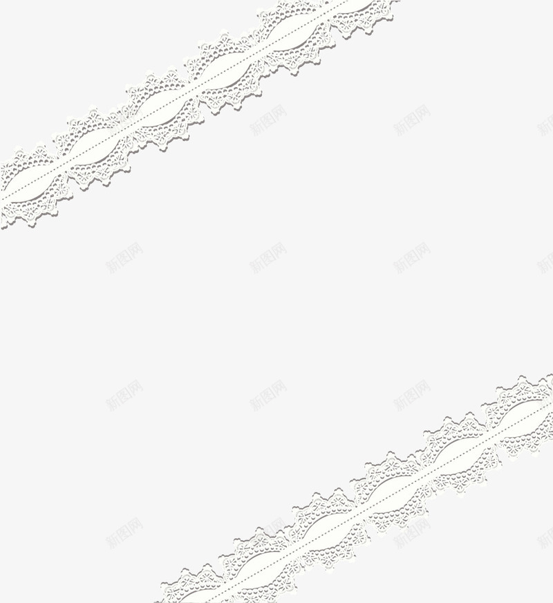 手绘蕾丝边矢量图ai免抠素材_88icon https://88icon.com 性感 手绘 蕾丝边 矢量图