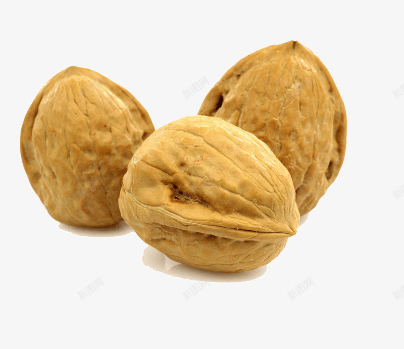 坚果核桃png免抠素材_88icon https://88icon.com 休闲食物 坚果 核桃 零食