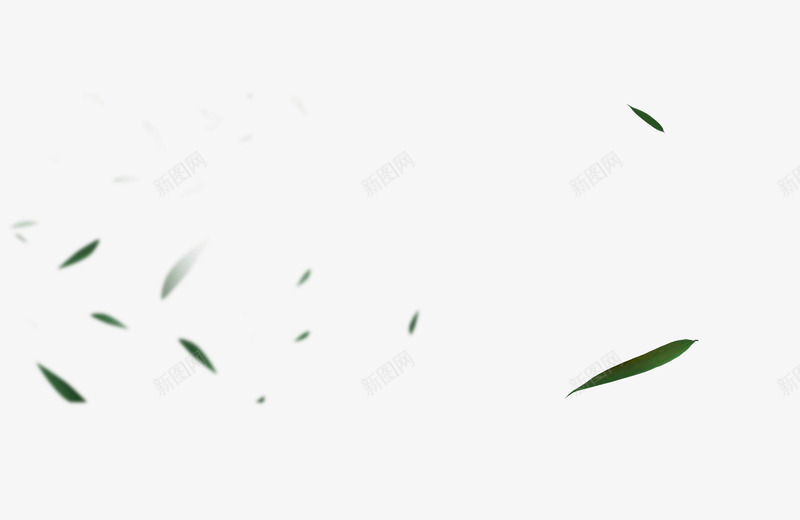 绿色树叶飞舞漂浮png免抠素材_88icon https://88icon.com 免抠PNG 树叶 漂浮素材 绿色 飞舞