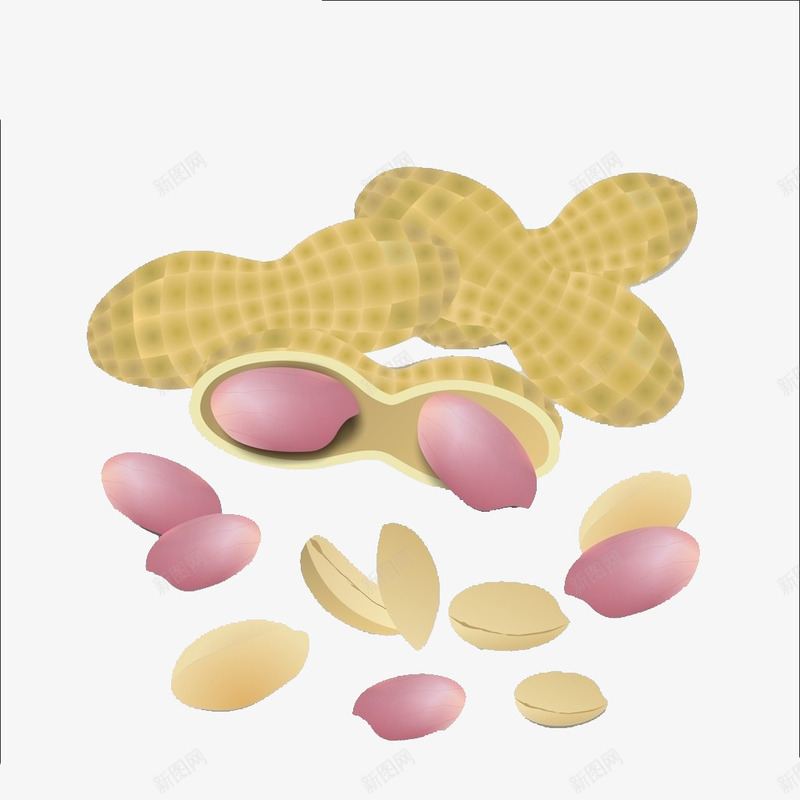 炒货坚果png免抠素材_88icon https://88icon.com 卡通 干果 零食 零食图案 零食图片