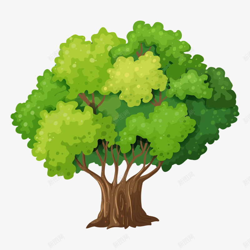 树树木png免抠素材_88icon https://88icon.com 四季树 木 树 树木 树林 植物 绿色 绿色植物 花草树