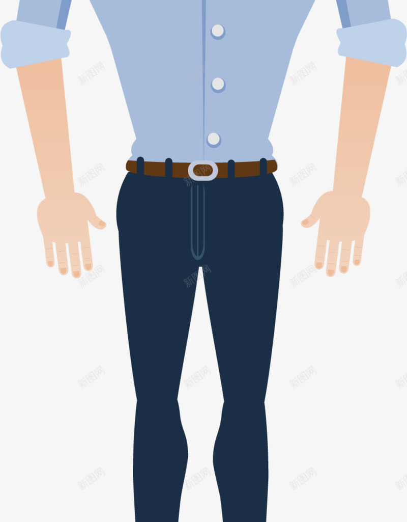 手绘强壮男人png免抠素材_88icon https://88icon.com 强壮男人 手绘男人 棕色头发 笑脸 露齿笑