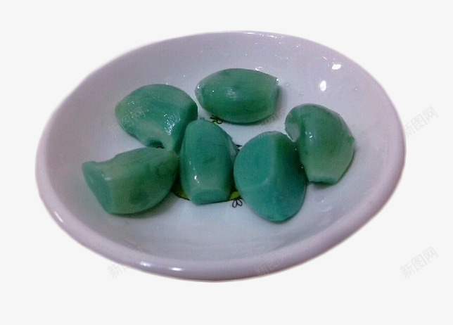 蒜瓣png免抠素材_88icon https://88icon.com 咸菜 绿色的蒜瓣 美味的 腊八蒜 腌制图片