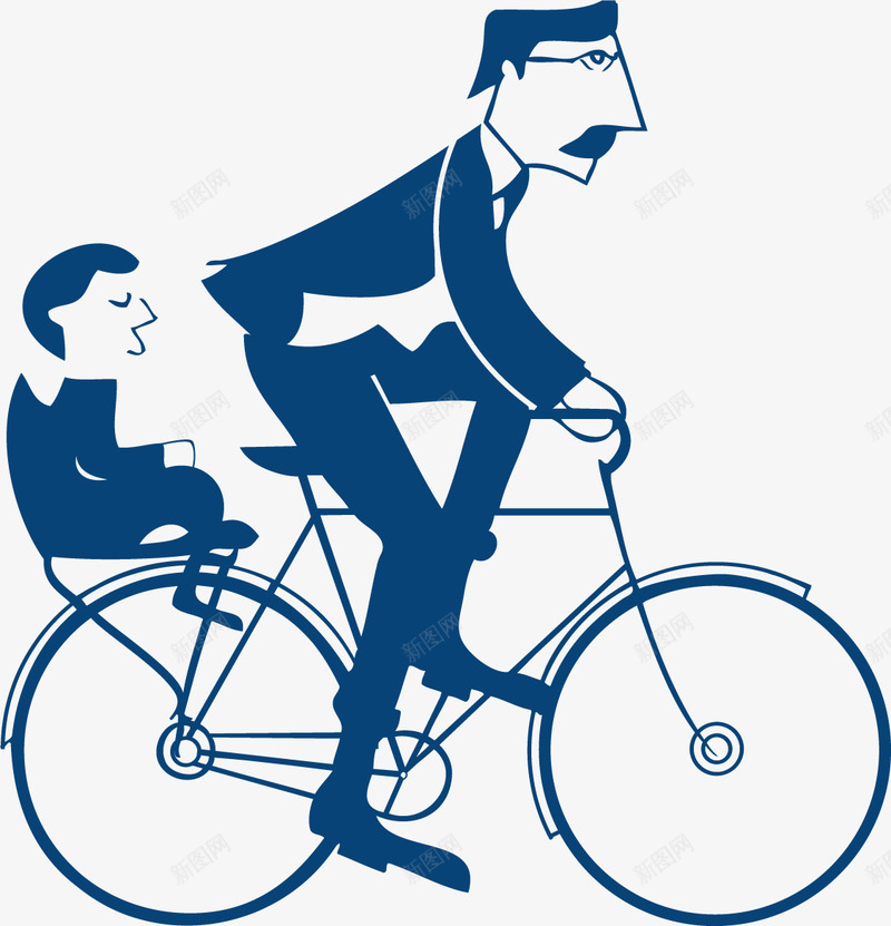 父亲小孩骑自行车父亲节png免抠素材_88icon https://88icon.com 小孩 父亲 父亲节 自行车