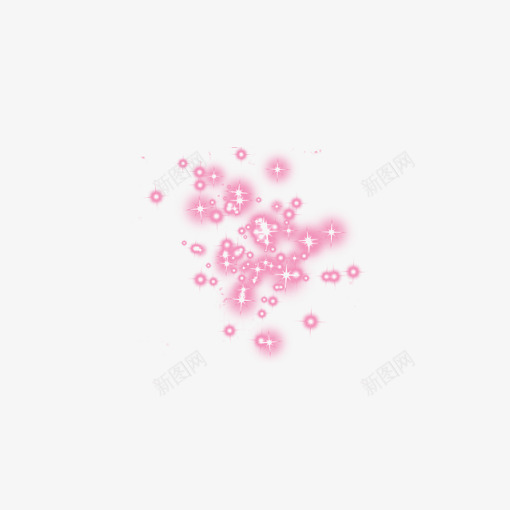 淡粉色星星光点png免抠素材_88icon https://88icon.com 光 光点 光线 星光 星星 星空 淡粉色 荧光 荧光装饰