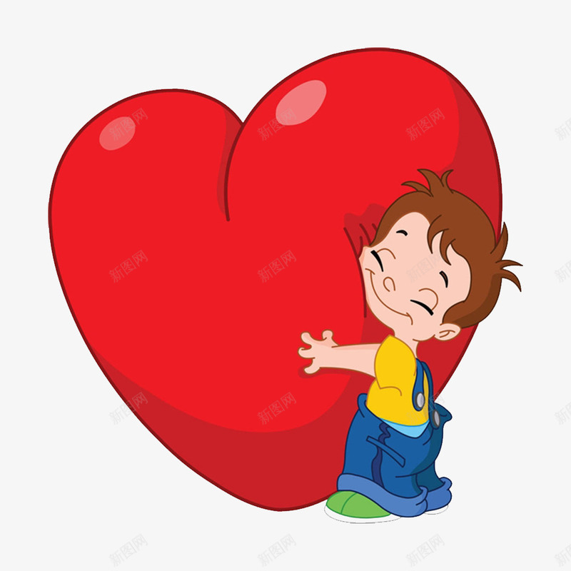 欢呼雀跃的男孩子png免抠素材_88icon https://88icon.com 卡通人物 喜悦的人 大大的爱心 欢呼雀跃 激情澎湃 爱情