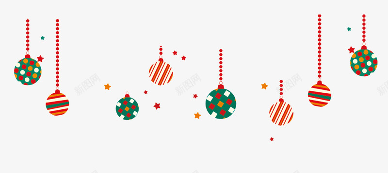 圣诞节圣诞装饰元素png免抠素材_88icon https://88icon.com 圆球 圣诞节 圣诞节常用素材 圣诞节挂饰 圣诞装饰 彩灯 糖果