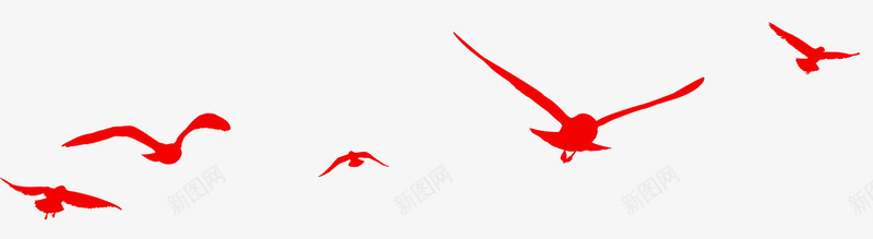 红色飞翔的鸟png免抠素材_88icon https://88icon.com 大雁 海燕 红色 血红色 飞翔 鸟 鸽子