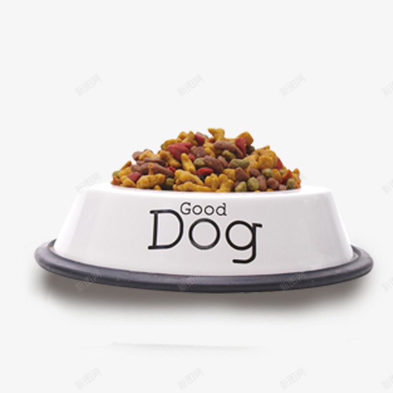 狗粮png免抠素材_88icon https://88icon.com dog 小狗 狗 狗狗 狗粮 狗粮盆 盆 盘子 粮食