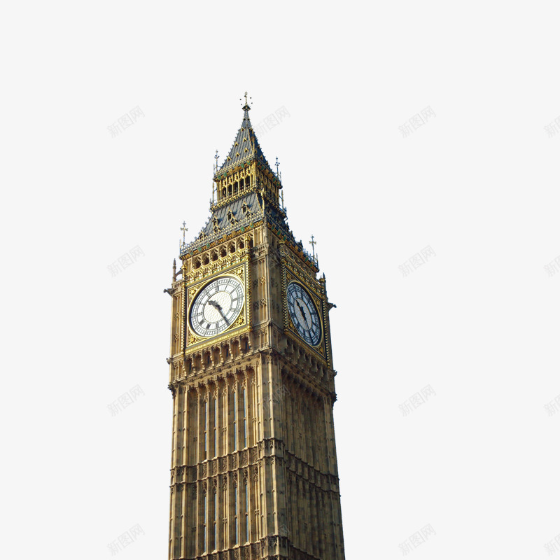 伦敦大本钟png免抠素材_88icon https://88icon.com 建筑 欧洲 英国 风格