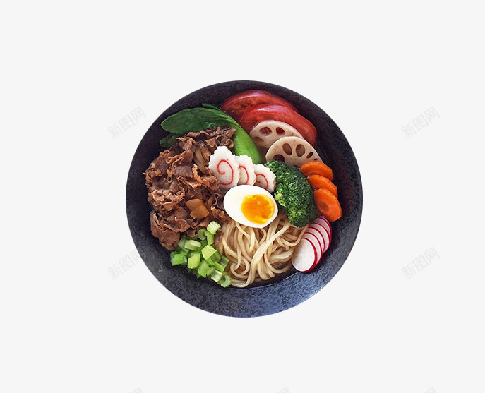 一碗牛肉面png免抠素材_88icon https://88icon.com 打卤面 牛肉面 面条