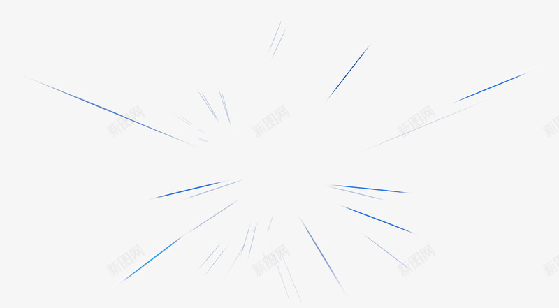 放射状细蓝线png免抠素材_88icon https://88icon.com 放射状 蓝线