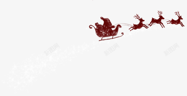 圣诞老人马车简画png免抠素材_88icon https://88icon.com 圣诞老人 圣诞老人马车简画 简画 马车 麋鹿