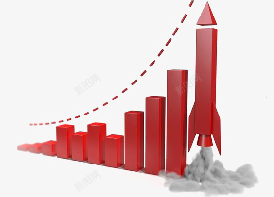 红色商业箭头png免抠素材_88icon https://88icon.com 上升 上市 企业 保险 商业 商务 投资 指标 牛市 理财 股市 财富