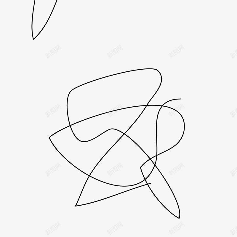 乱线条6png免抠素材_88icon https://88icon.com 乱线条 无规则 无规律可循 自由画画 随心而安 随意书画