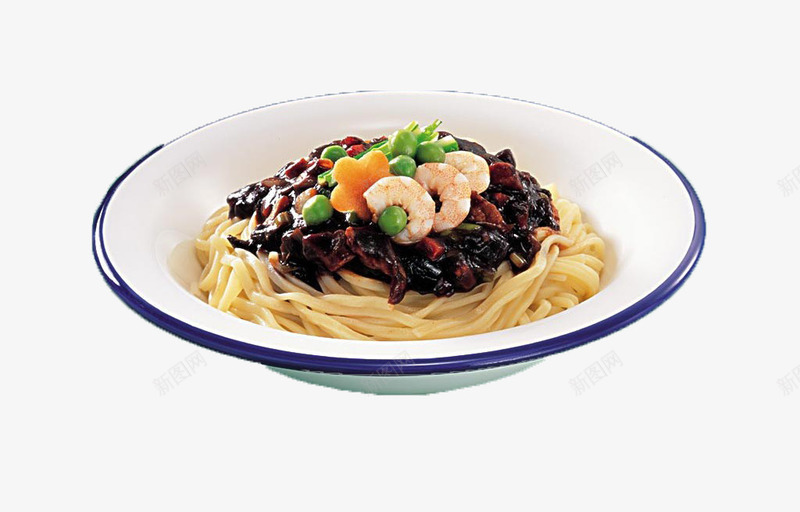 豆干虾仁泡面png免抠素材_88icon https://88icon.com 产品实物 海鲜 美味 营养