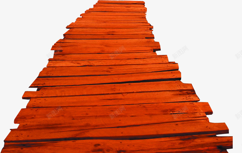 手绘木板桥书签png免抠素材_88icon https://88icon.com 书签 图片 木板