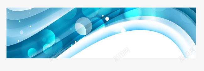 蓝色科技气泡banner底纹矢量图ai免抠素材_88icon https://88icon.com banner 底纹 气泡 波纹 科技 蓝色 矢量图